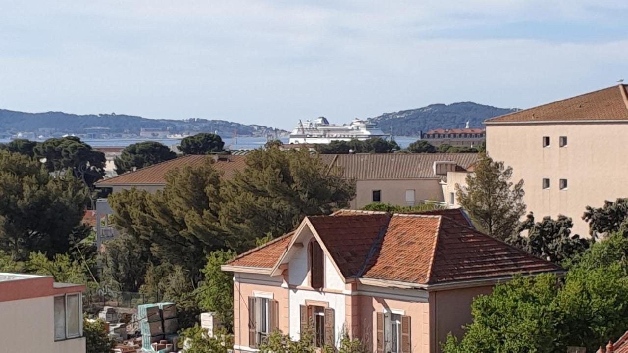 Ferienwohnung Le Doux Voyage T3, Vue Mer, Wi Fi, Parking Gratuit Toulon Exterior foto