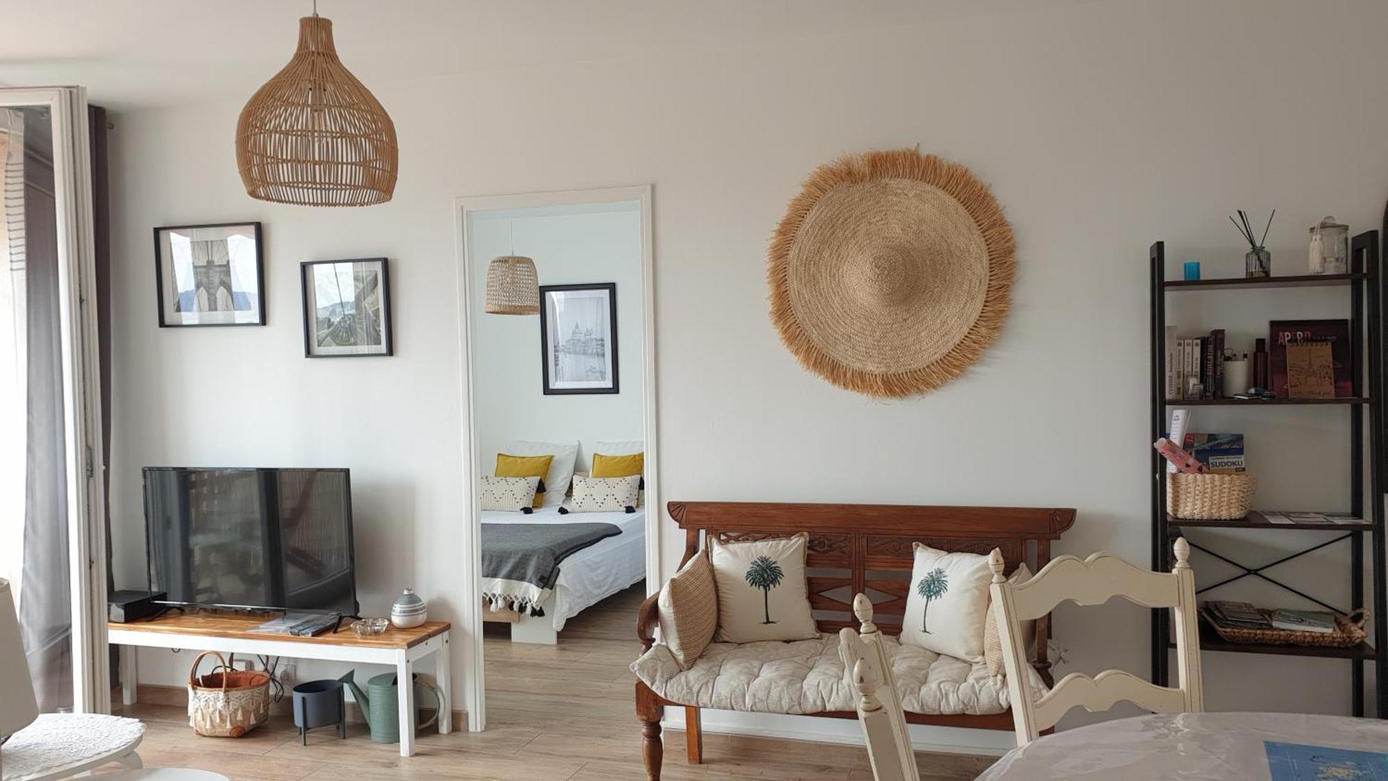 Ferienwohnung Le Doux Voyage T3, Vue Mer, Wi Fi, Parking Gratuit Toulon Exterior foto